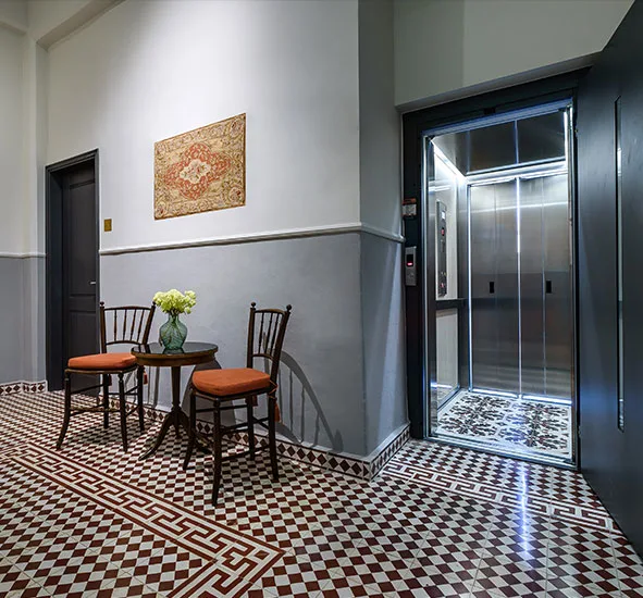 Mosaic urban rooms