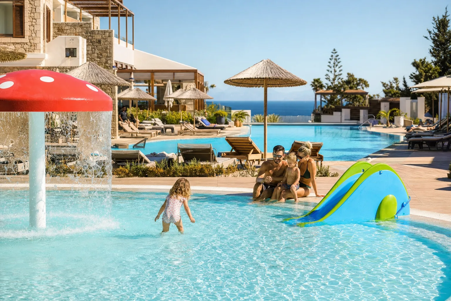 Best Family Hotels in Rhodes with Children's Pools