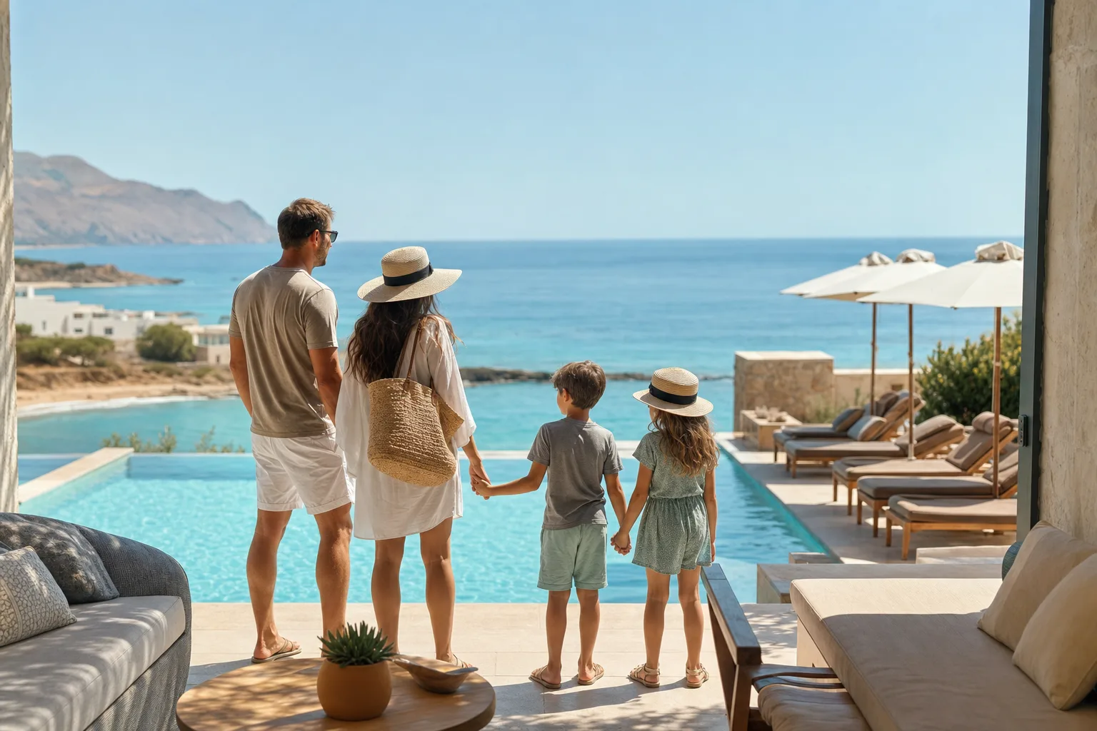 Best Family Hotels Near the Beach in Crete